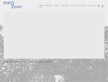 Tablet Screenshot of portadelvento.it